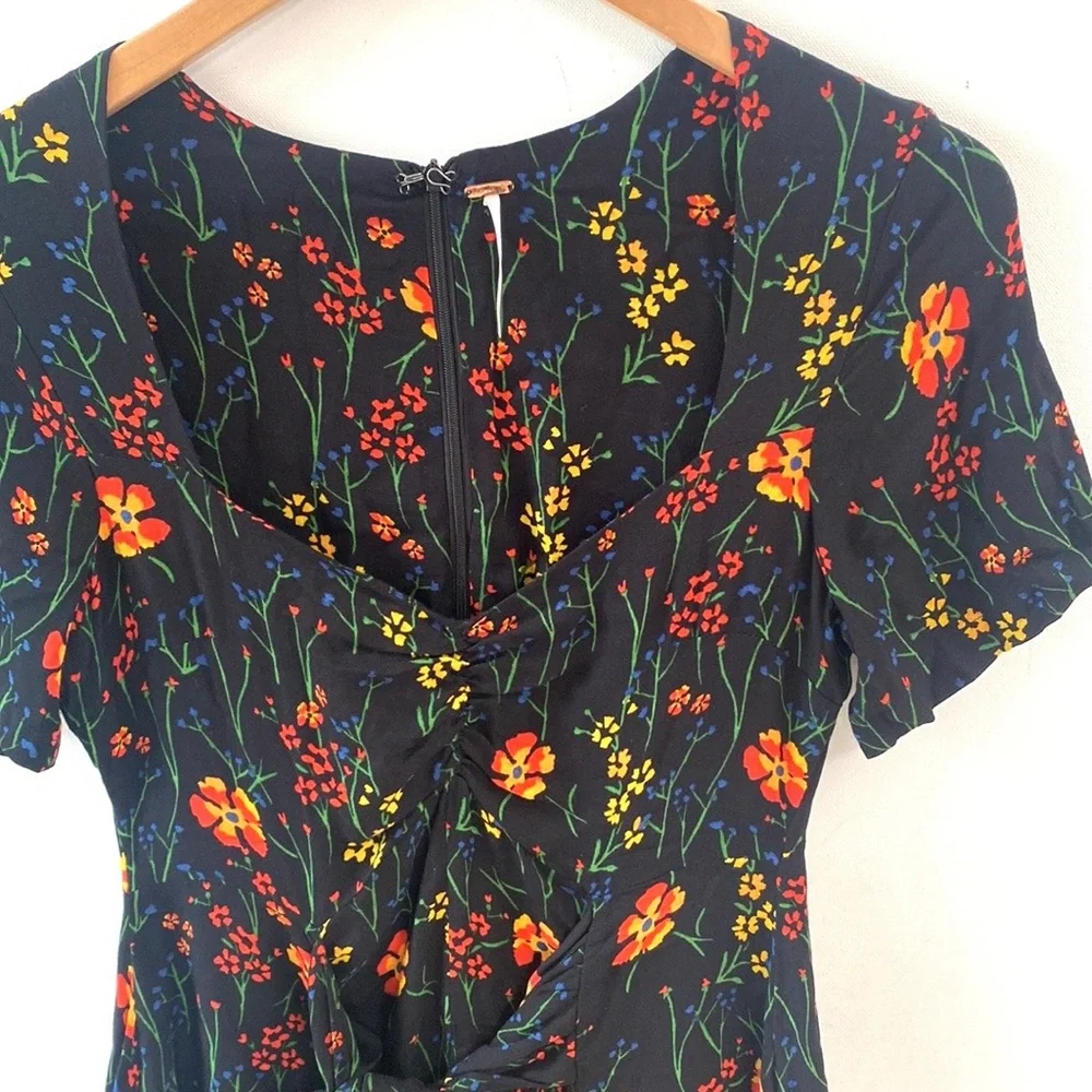 (A22)‎ NEW Free People Bet You Do Floral Romper, Size 2, NWT